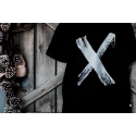 Marškinėliai "X" juodi